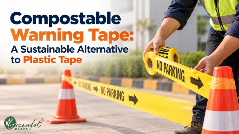 Compostable Warning Tape: A Sustainable Alternative to Plastic Tape
