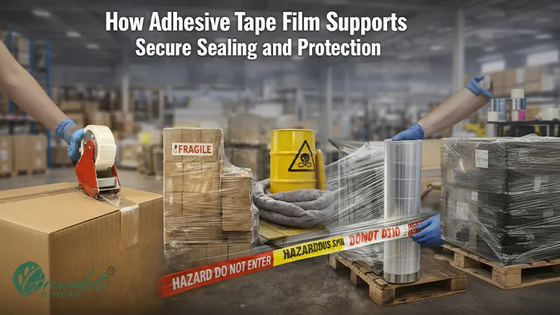 How Adhesive Tape Film Supports Secure Sealing and Protection