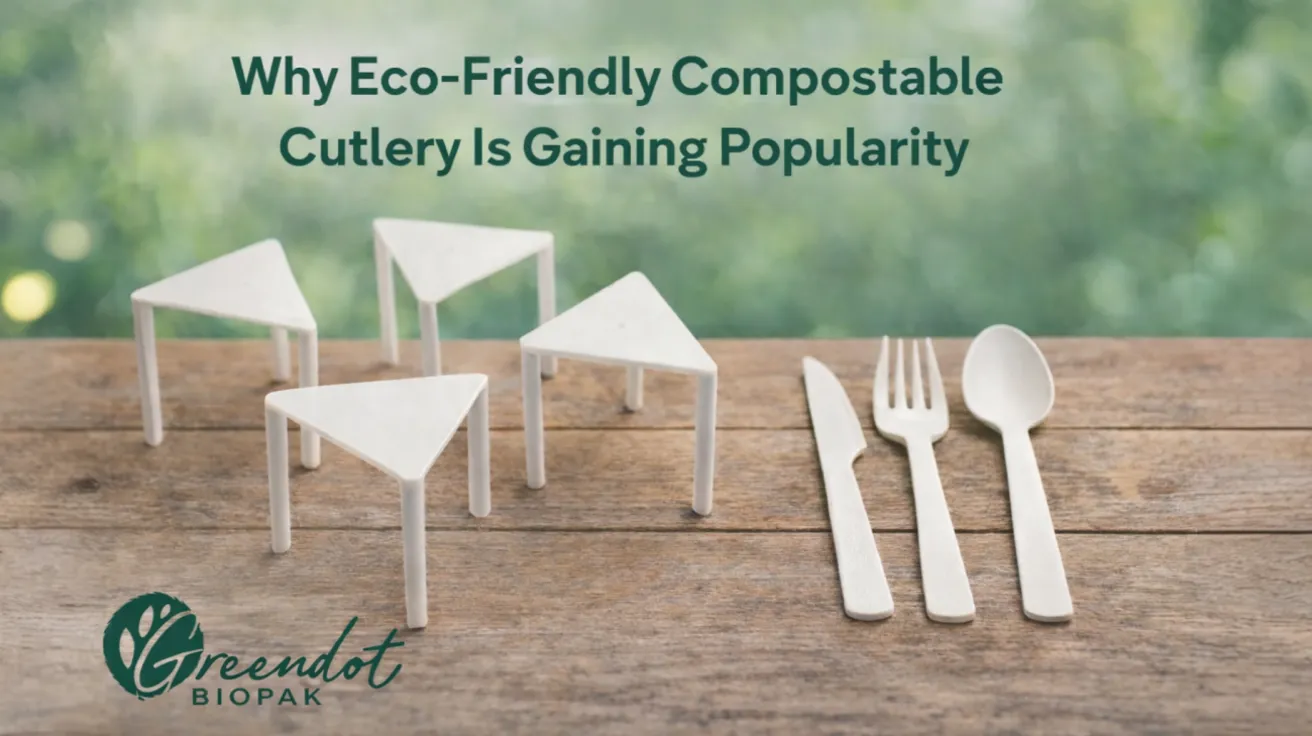 Why Eco-Friendly Compostable Cutlery Is Gaining Popularity