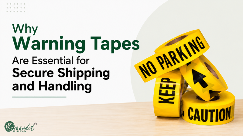 Why Warning Tapes Are Essential for Secure Shipping and Handling